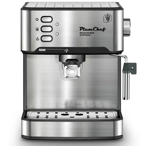 20 Bar Espresso Machine With Milk Frother, Single & Double