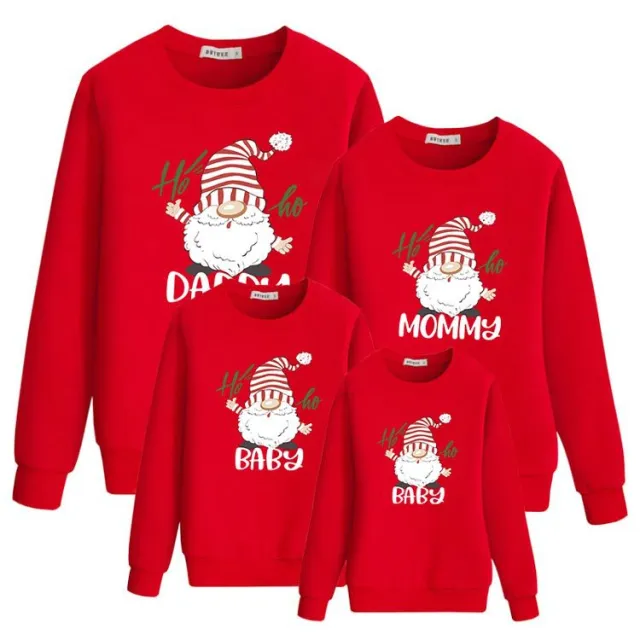 Christmas Dwarf Creative Funny Print Crew Neck Top Dad Xxl - Shop at LoveMi