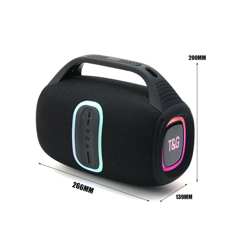 Portable Speakers With Dynamic Colourful LED Lights Bluetooth Speaker For Home — image 2