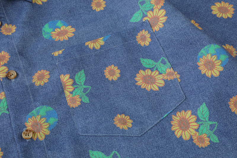 Vintage Floral Short Sleeve Shirt