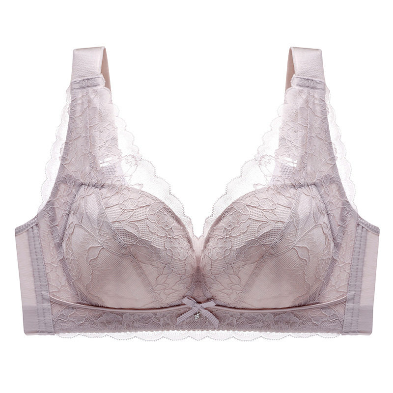 Title 3, No Steel Ring Sexy Ultra-thin Gather-up Breast Bra