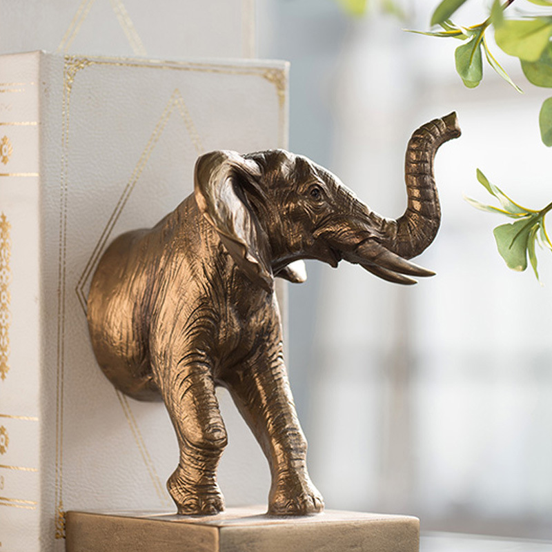 Elephant Bookend, Resin, picture 4 of 4