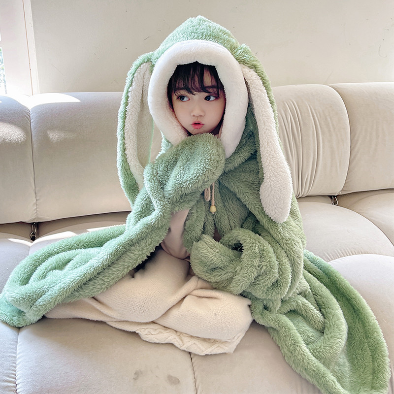 5ff76d3d 1888 40e7 8561 0ae2f8133202 - Cute Deer Nap Blanket With Shawl For Children