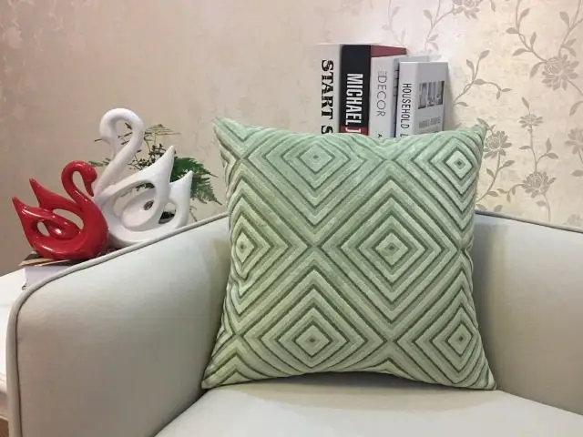 Home Decorative Sofa Throw Pillows Flannel Cushion