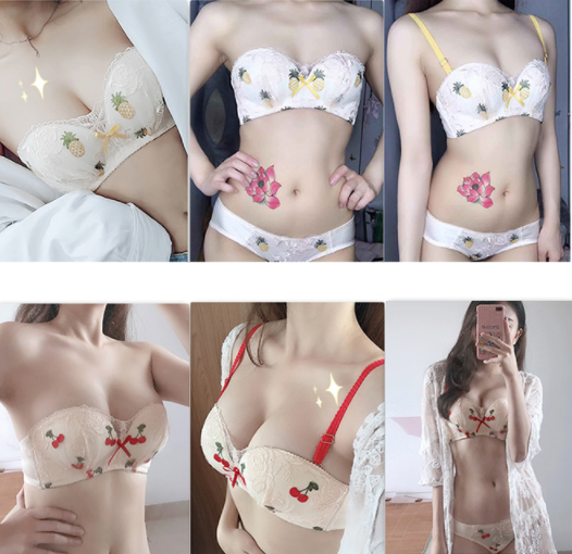 Title 4, Ensemble de soutien-gorge japonais mignon