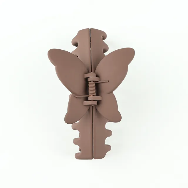 Nine Teeth Frosted Plastic Large Size Deep Coffee Color - Shop at LoveMi