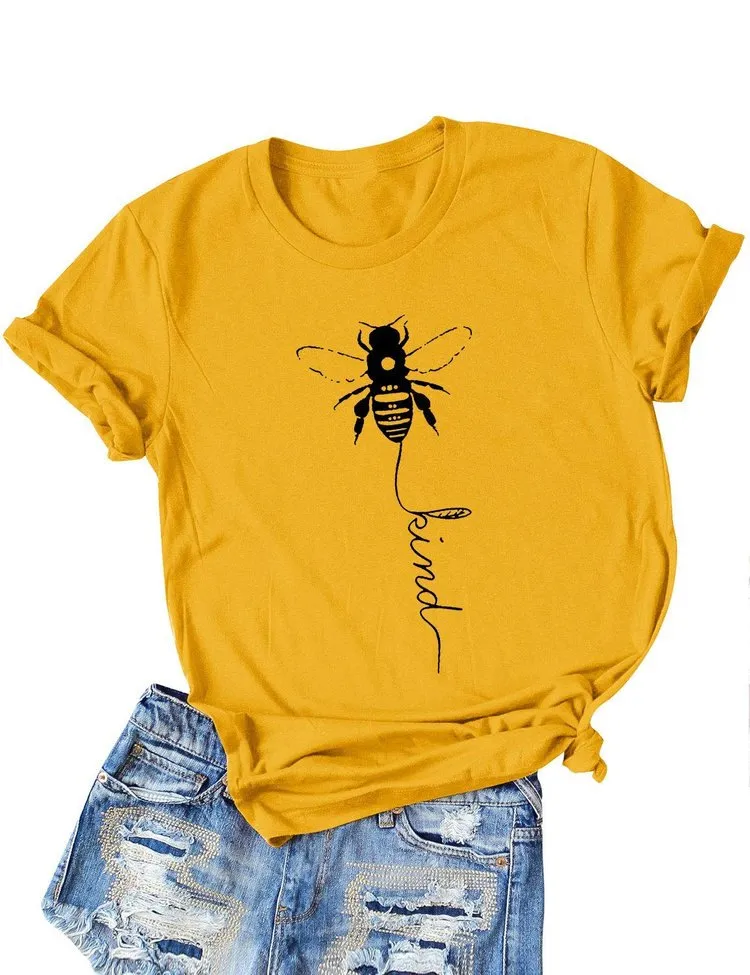 T-Shirt Hip Hop Digital 3D Printed Women - 3 Style