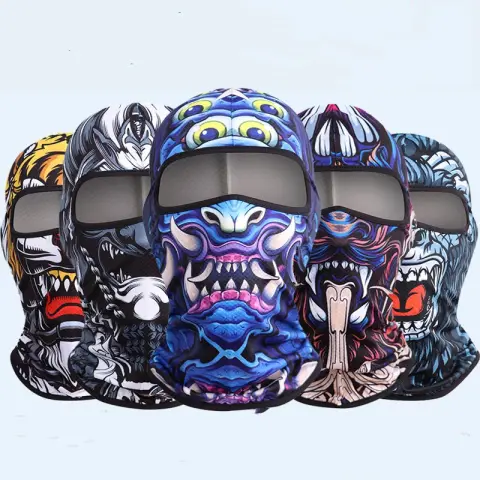 Spring and Summer Outdoor Motorcycle Full Face Windproof Dust