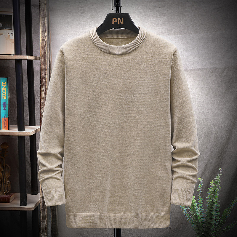 Autumn And Winter Japanese Simple Trend Solid Color Knitted Sweater