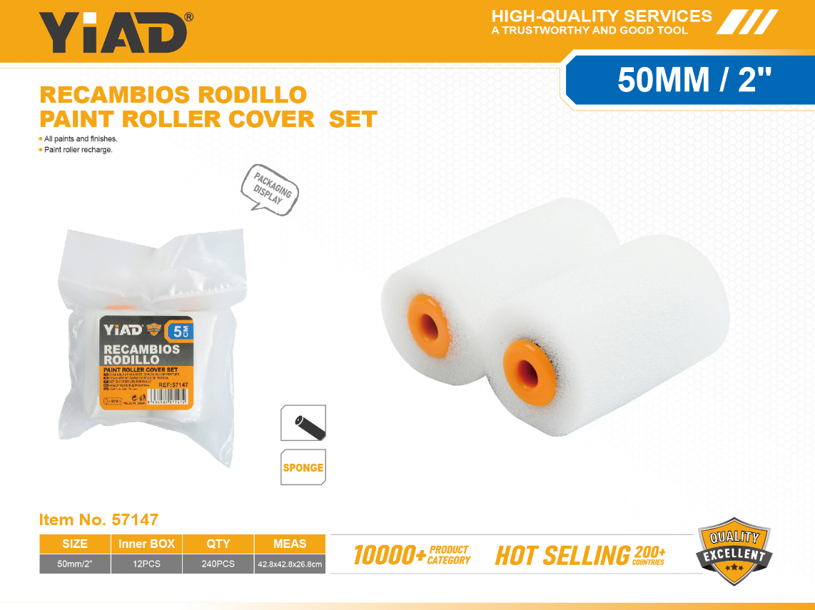 2PCS,  50MM Sponge Roller Core – Only Support Self-pickup, Free Shipping Price Is Anti-auction Pric