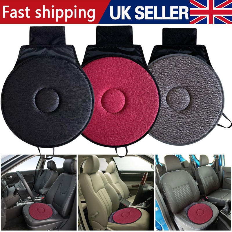 Car 360 rotating swivel cushion mobility aid chair seat car