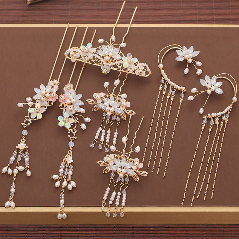 New Fairy Hanfu Headdress Fringed Hairpin Accessories