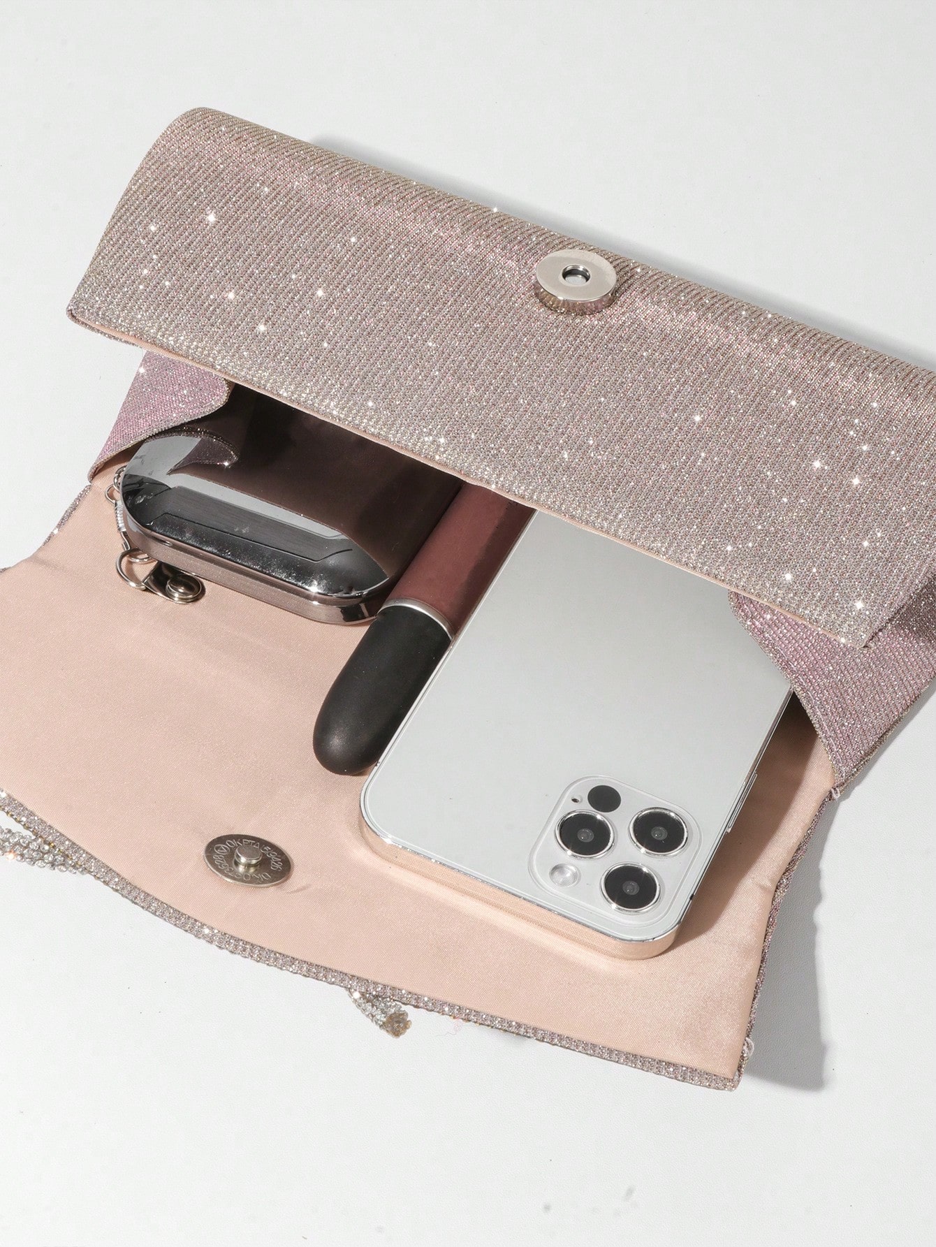 Bow Evening Bag Sparkly Clutch Purses For Women Wedding Glitter Rhinestone Party Prom Purse Dressy Clutch Bags