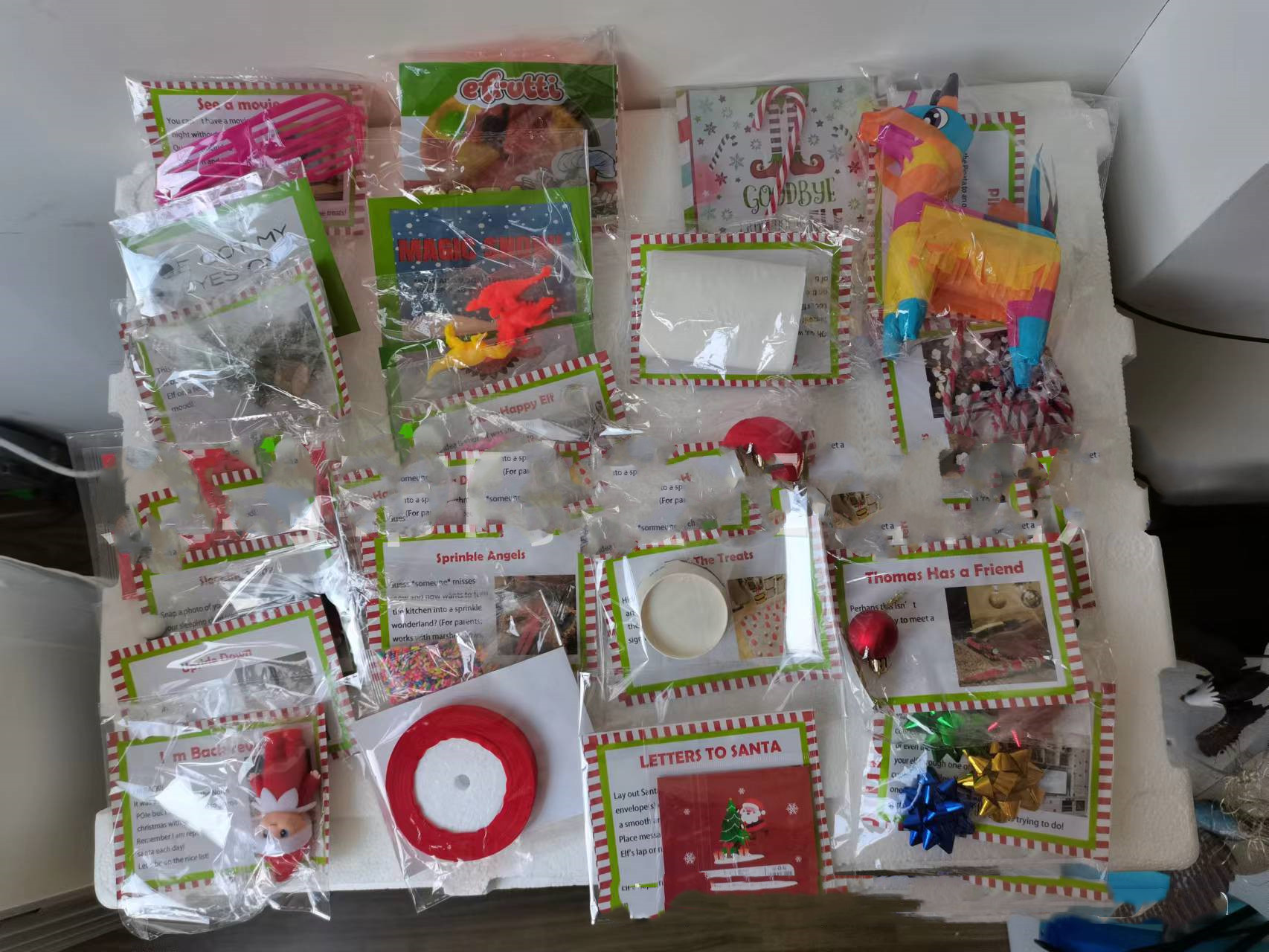 Random Shipment Elf Kit 24 Days Of Christmas 24 Days Christmas Countdown Genie Kit