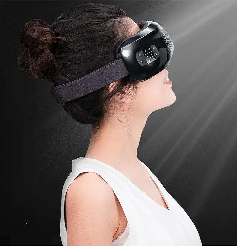 Vibration Massage Air Pressure Hot Compress Eye Mask Eye Protector