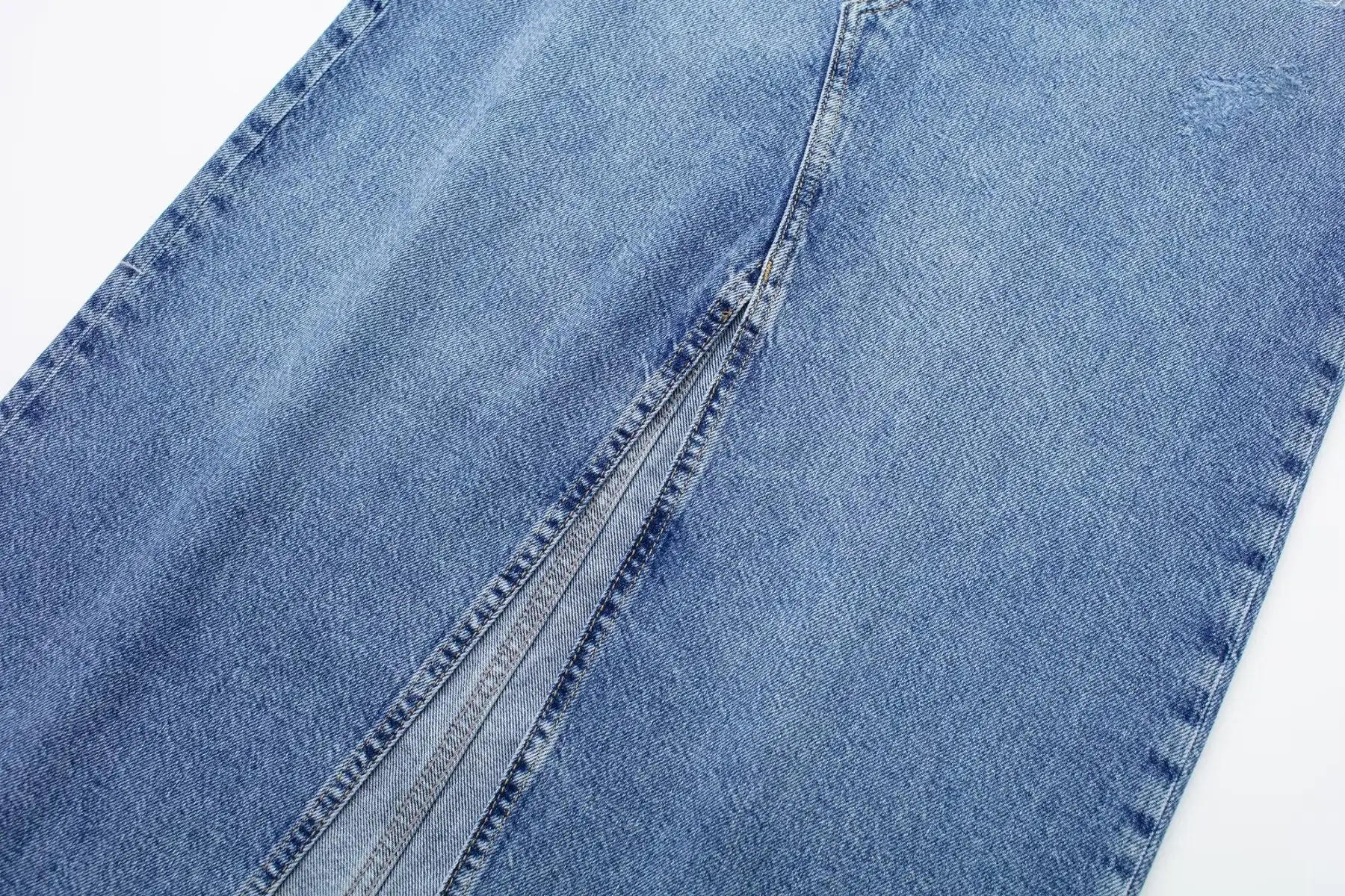 Women's Denim Split Design Skirt