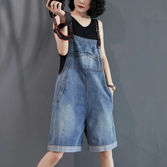Large Size Women's Korean New Spot Shoulder Strap Adjustable Blue - Shop at LoveMi