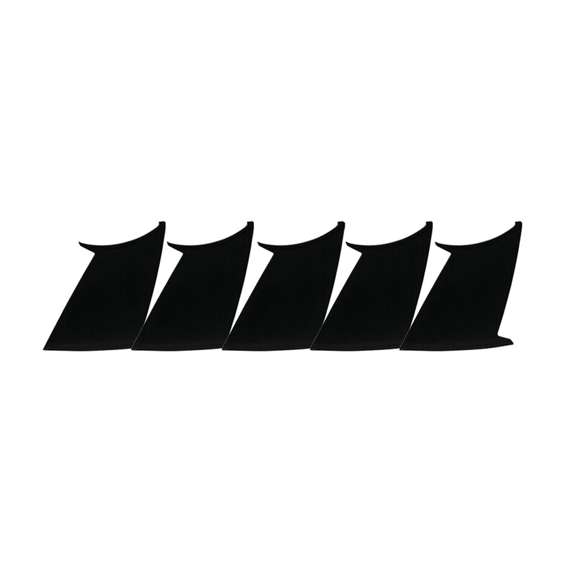 Fits 08-14 S Ubaru WRX 08-11 Impreza 5PCS Trunk Spoiler Wing Stabilizer ABS