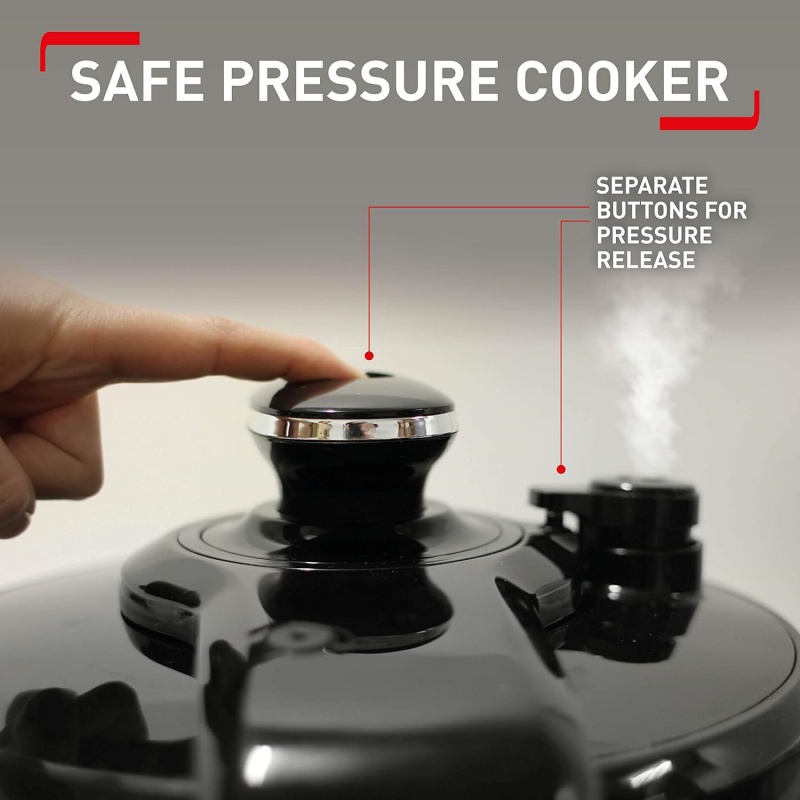 1050W Electric Pressure Cooker Multi-Purpose 5 Litre 10-in-1 Digital Screen UK — image 3