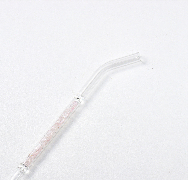 Title 11, Natural Crystal Gravel Glass Straws