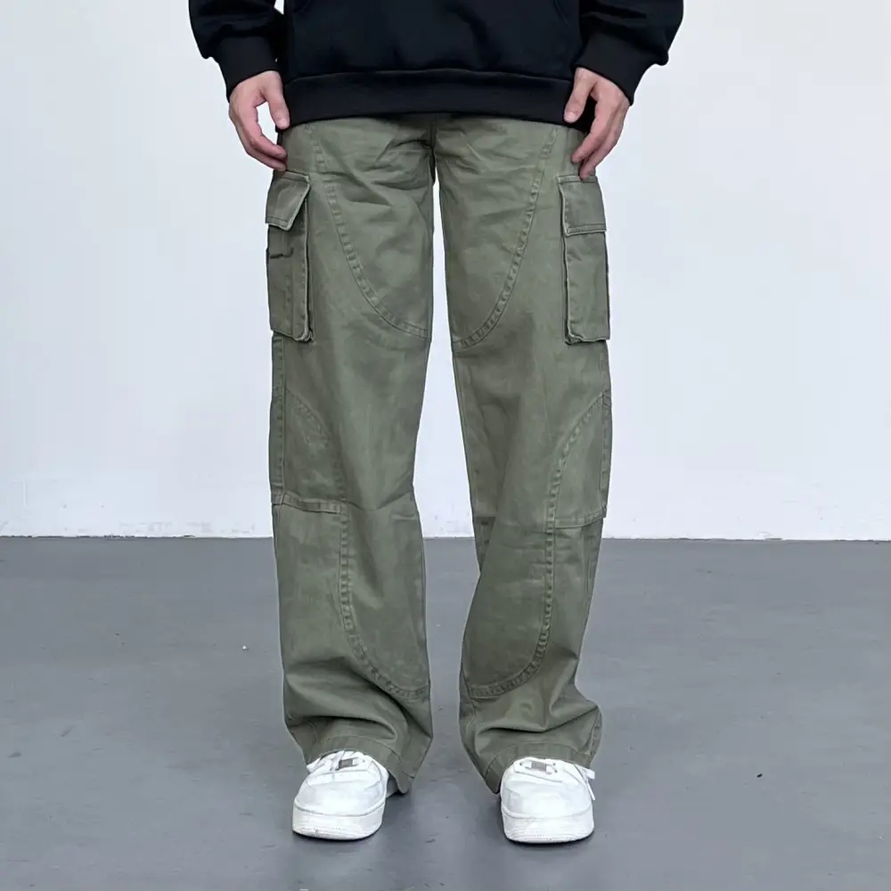 Autumn and Winter American Style Washed and Worn Loose