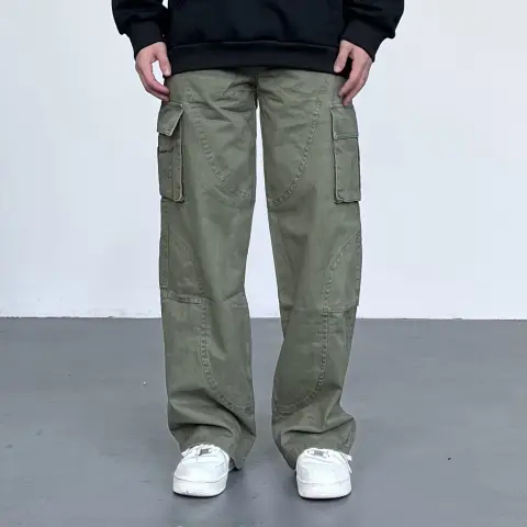 Autumn and Winter American Style Washed and Worn Loose