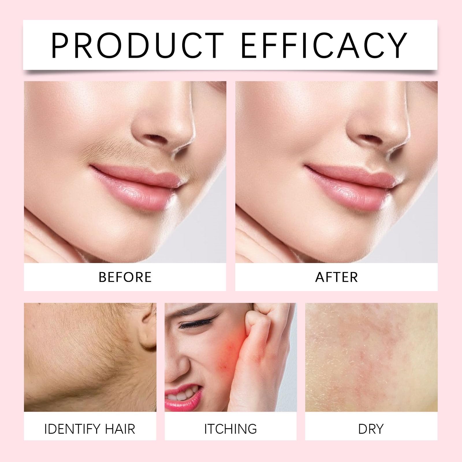 Hair Identifier Spray for Dermaplaning & Shaving. 【Hair Identifier Spray for Face Shaving】: Achieve a flawless shave by clearly highlighting the contours of your face and target tiniest hair strands.【Effect Description】: Hair Identifier Spray creates cool