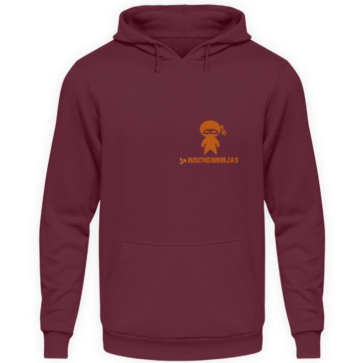 European And American Printing Velvet Padded Hooded Sweatshirt