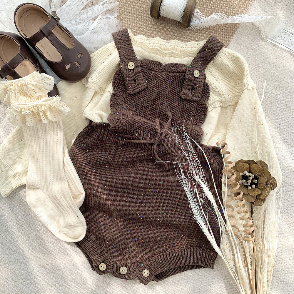 Stylish Retro Cotton Hanging Jumpsuit