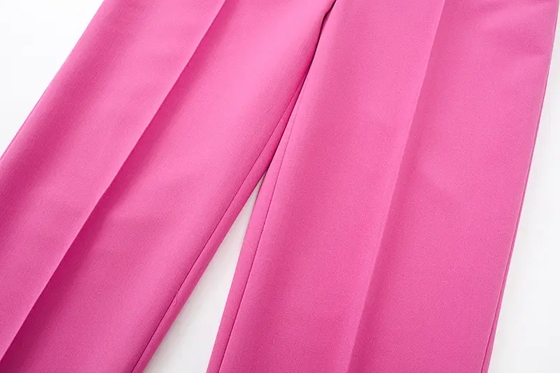 Women's New Rose Straight Long Pants