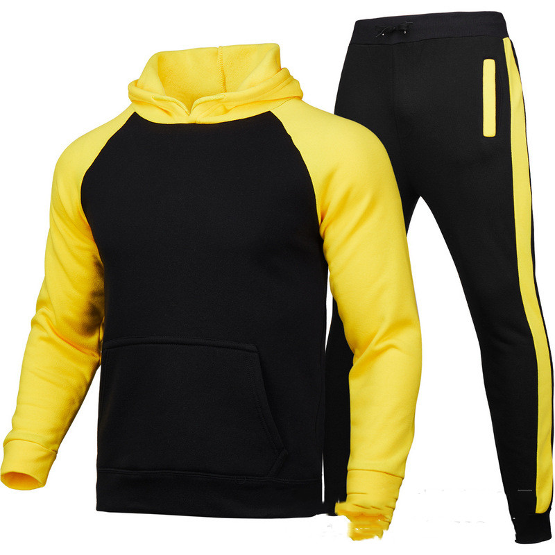 Title 4, Sportpak herensweater met raglanmouwen en stiksels