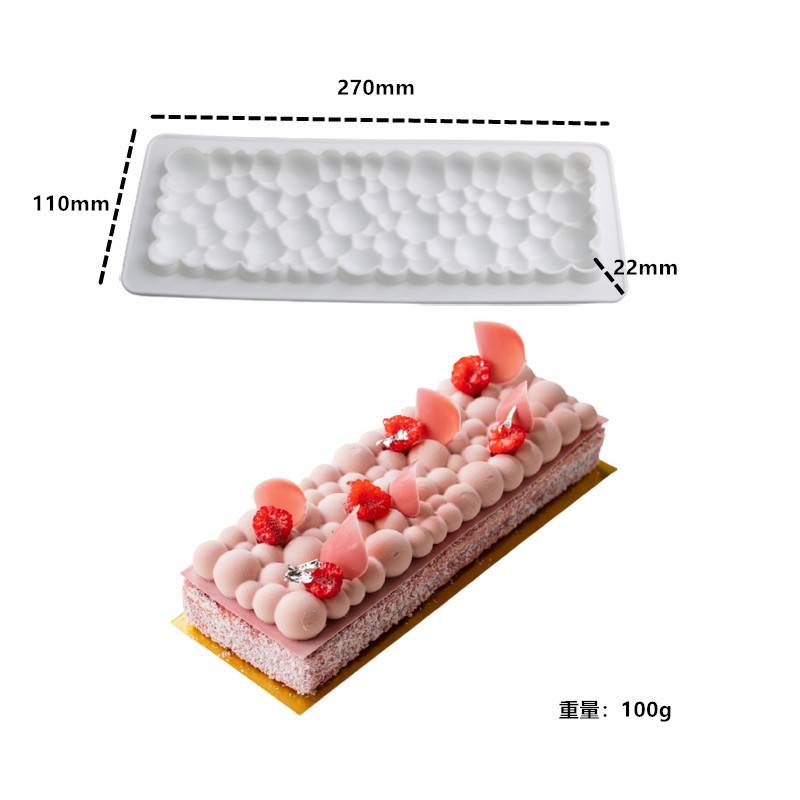 Rectangular Bubble Cake