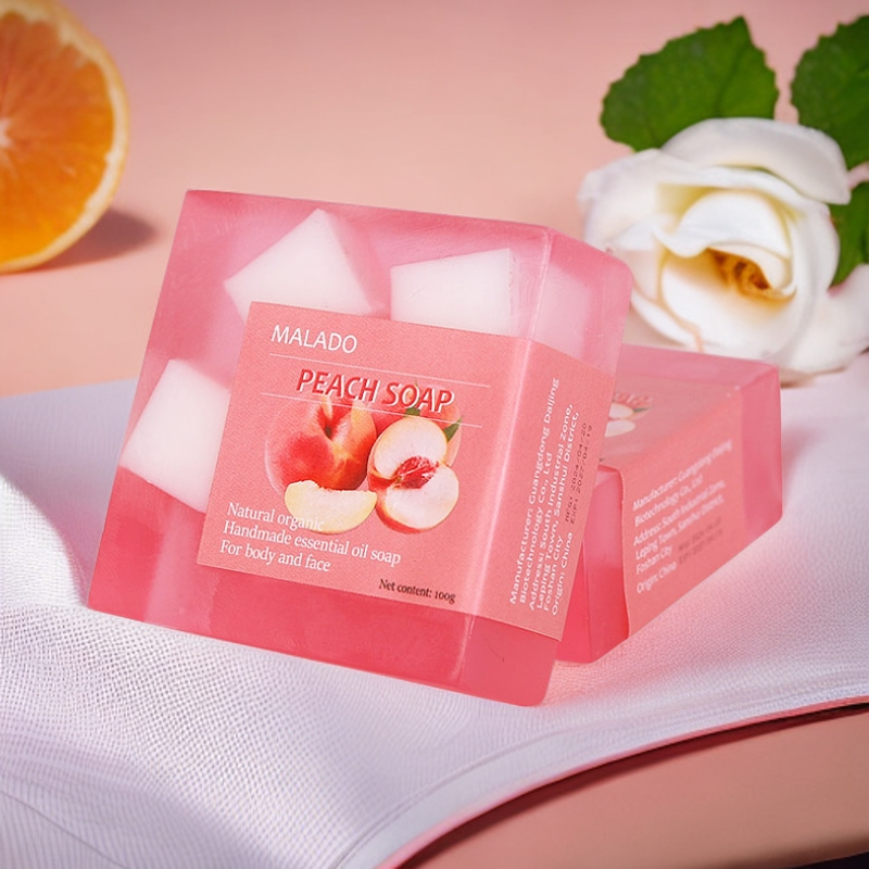 Peach Chunk Fruit Soap — foto 4