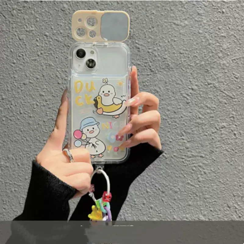 Suitable Mobile Phone Shell Cute Cartoon All Inclusive New Women's Fall Proof Silicone Soft