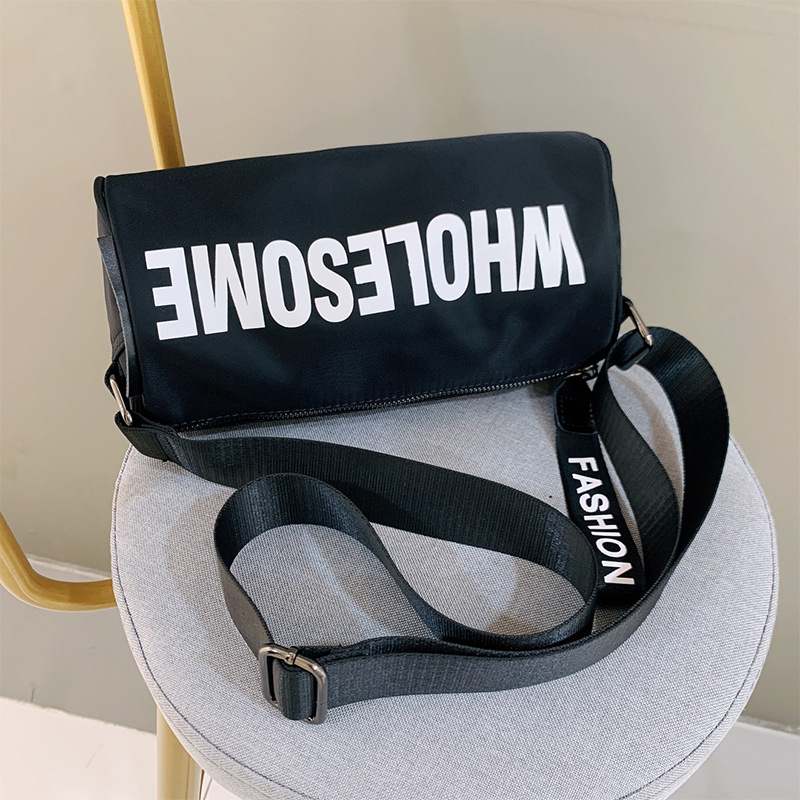 Trend Printing Shoulder Bag Letters