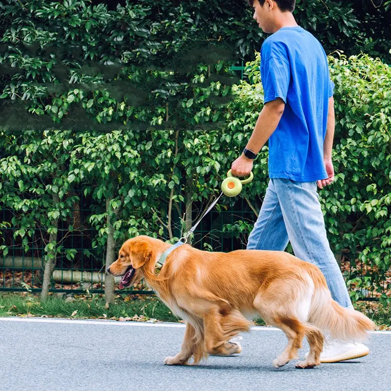 Dog Leash Retractable Pet Reflective Rope