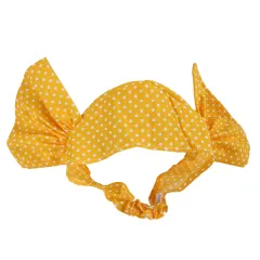 Funny Pet Headdress Cross Dress Turban Hat - Yellow - View 1