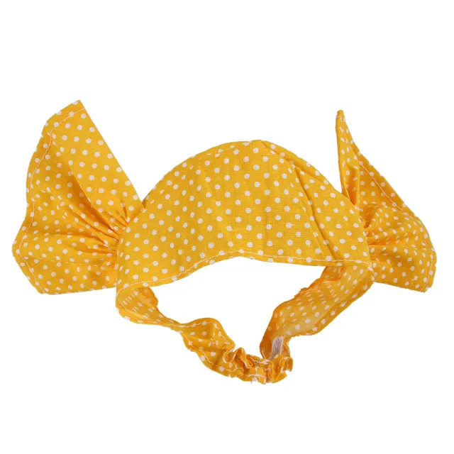 Funny Pet Headdress Cross Dress Turban Hat Yellow - Shop at LoveMi