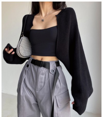 Women's Loose And Slim Knitted Cardigan Coat