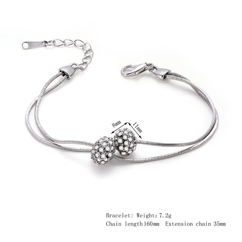 About Double-layer Jewelry Personality Creativity