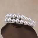 Double Row Pearl Silver