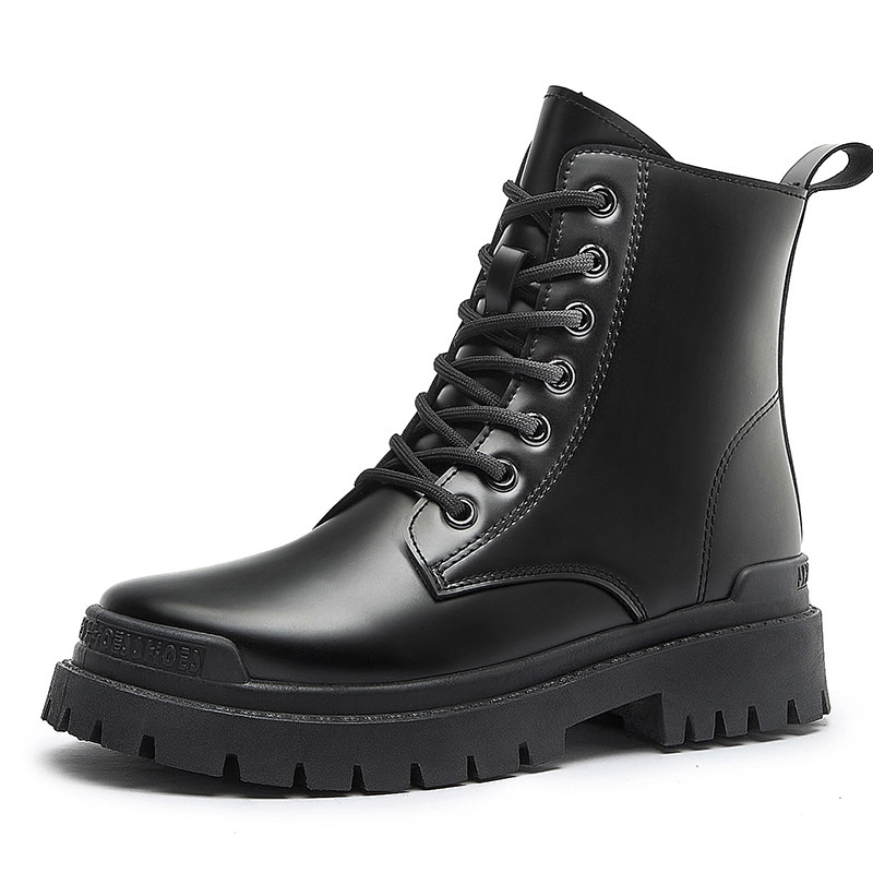 Title 6, Britische Martin Boots High-Top Damen Lederschu...