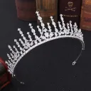 Thick Silver White Zirconium