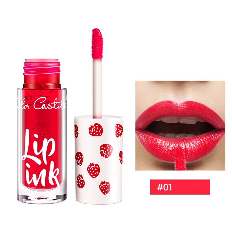 Fast Film forming, Full color, 3 color Juice Lip Tint 01Strawberry - Shop at LoveMi