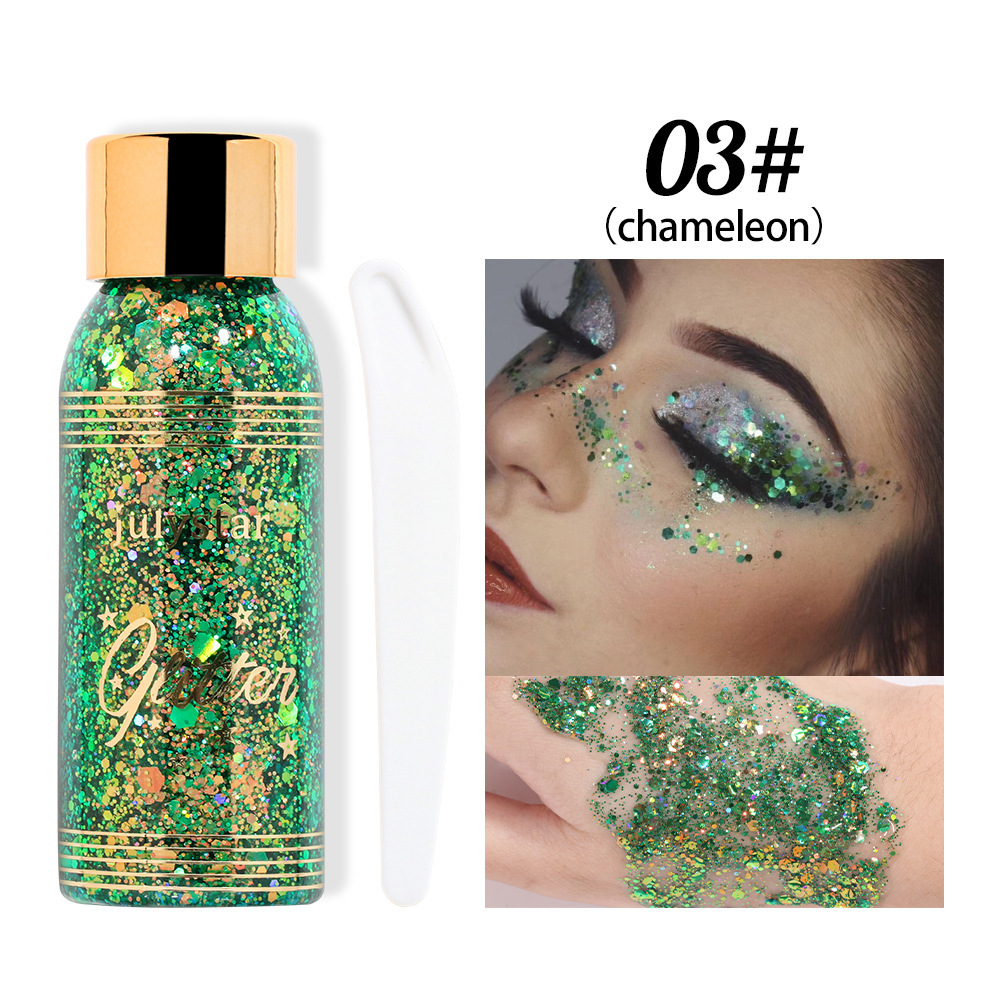 Makeup Gel Chameleon Shining Liquid Eye Shadow Stage Makeup Face Body Explosion Shining Eye Shadow