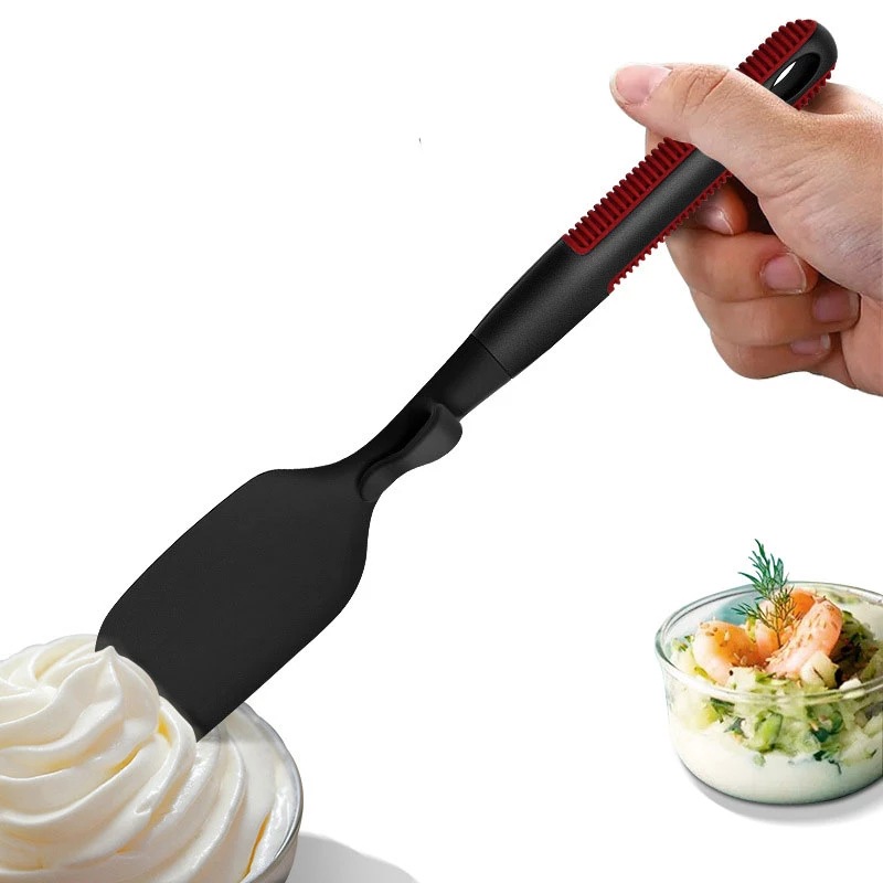 Title 6, Silicone Baking Spatula Blender Cream With Foot