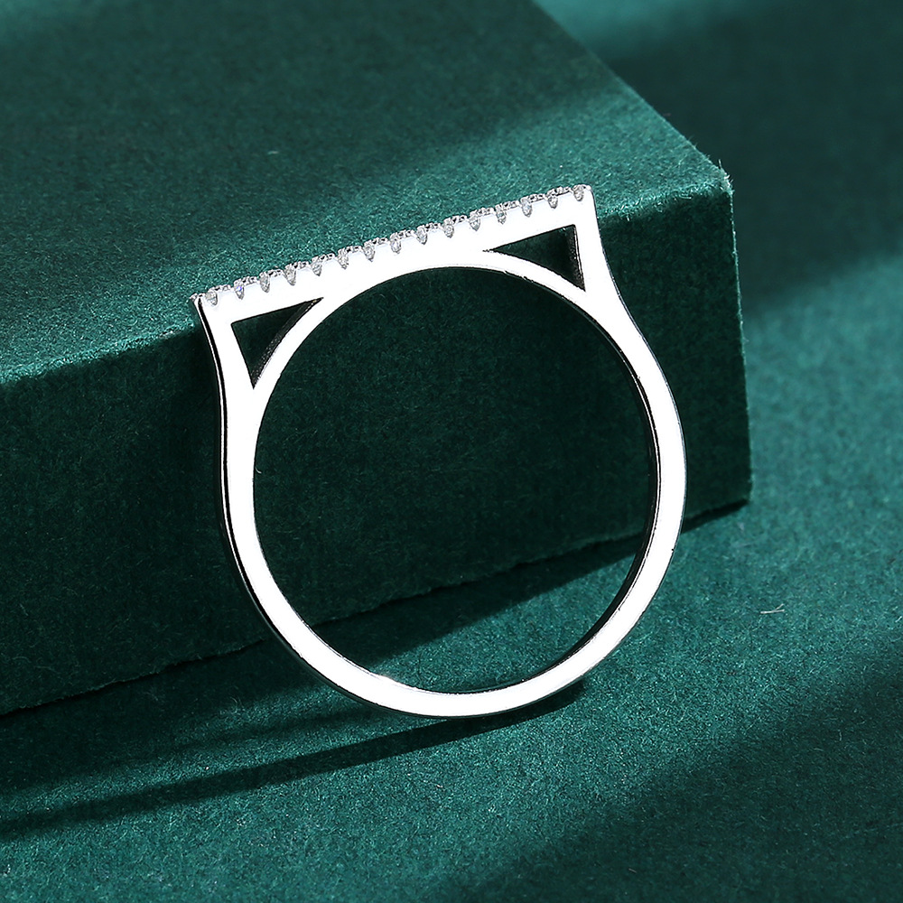 Silver Ring Women's Volleyball Drill Lines Tail
