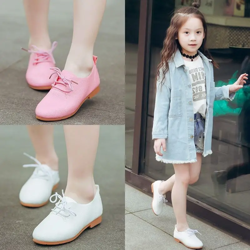 Little Girl Soft-soled Peas Shoes Girls All-match Princess Single