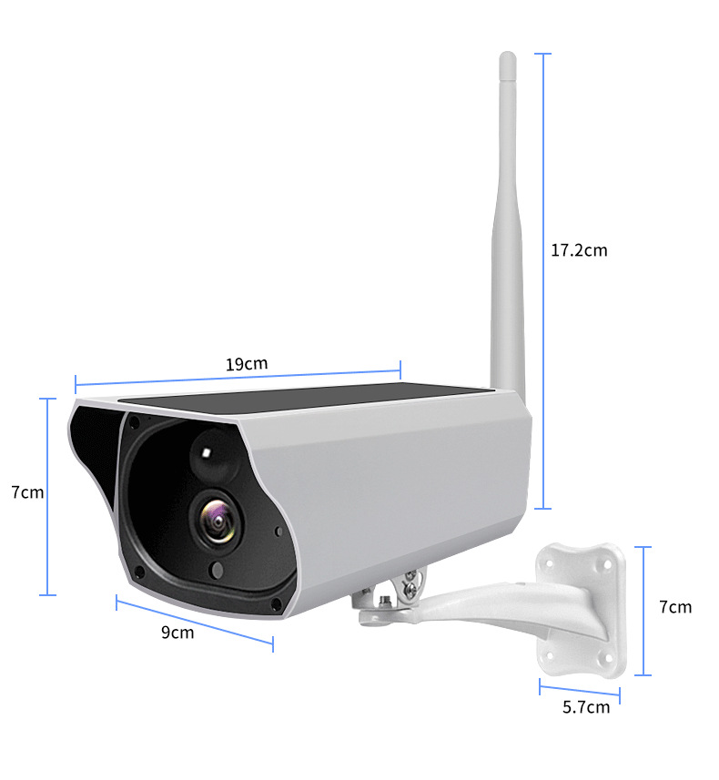 Outdoor Wireless Low-power Waterproof Home Surveillance Camera - Image 3