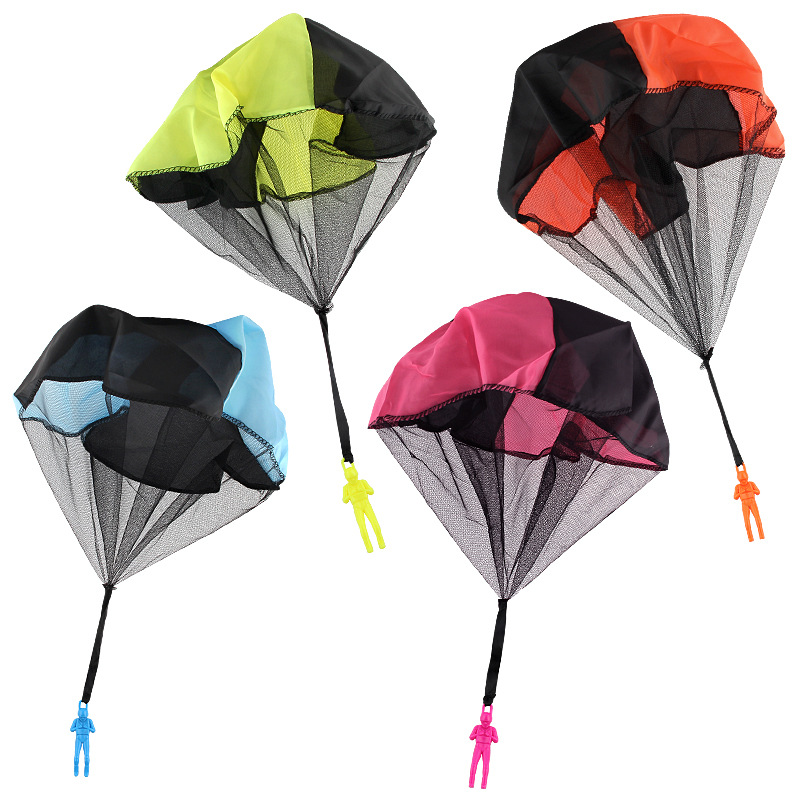 Toys Hand Throw Parachute Toy - Military Style Flying Model